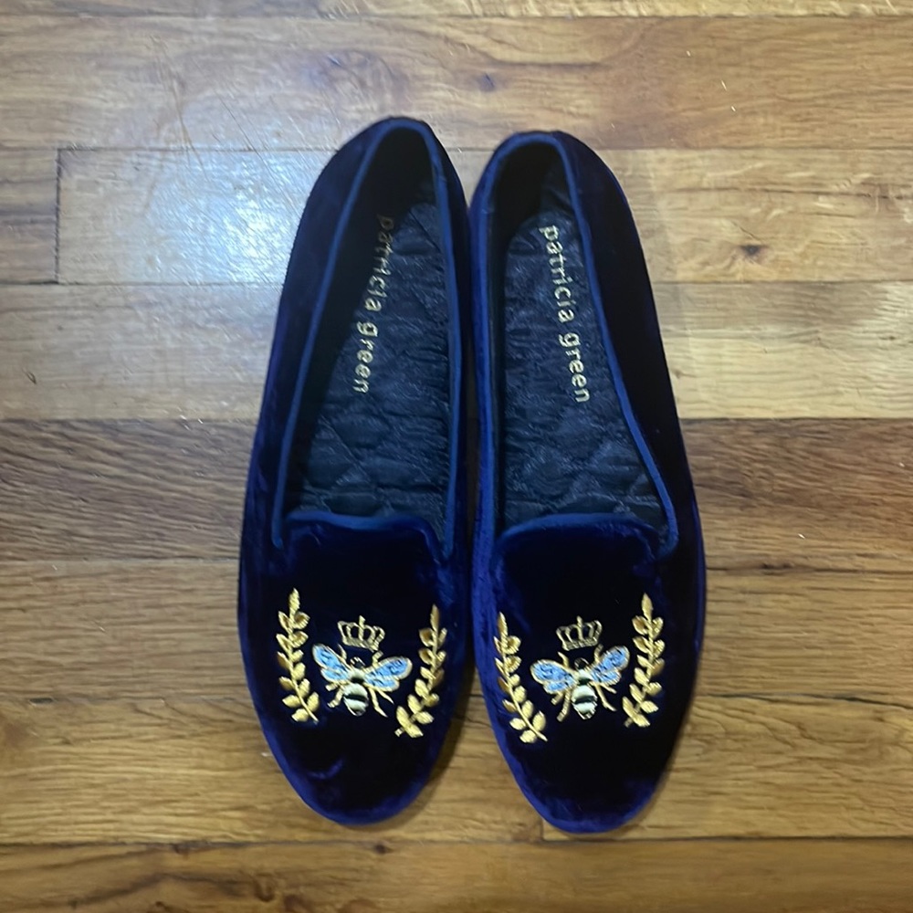 Patricia Green Beatrice Bee Smoking Loafers